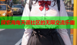 探索海角天涯社区的无限交流乐趣