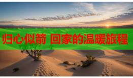 归心似箭 回家的温暖旅程