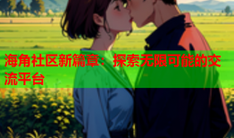 海角社区新篇章：探索无限可能的交流平台
