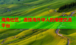 海角社区：连接海外华人的便捷交流平台
