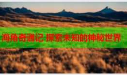 海角奇遇记 探索未知的神秘世界