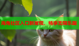 海角社区入口新发现，畅享无限乐趣