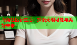 海角社区新生活：探索无限可能与美好未来