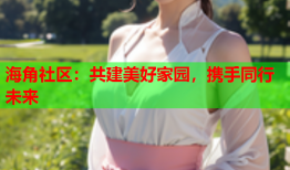 海角社区：共建美好家园，携手同行未来