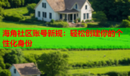 海角社区账号新规：轻松创建你的个性化身份