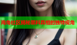 海角社区揭秘黑料真相的独特视角