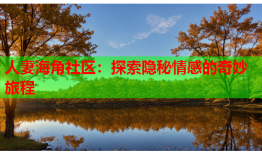 人妻海角社区：探索隐秘情感的奇妙旅程