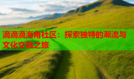 滴滴滴海角社区：探索独特的潮流与文化交融之旅