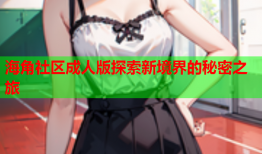 海角社区成人版探索新境界的秘密之旅