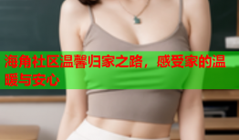 海角社区温馨归家之路，感受家的温暖与安心