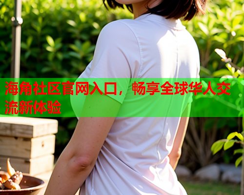 海角社区官网入口，畅享全球华人交流新体验