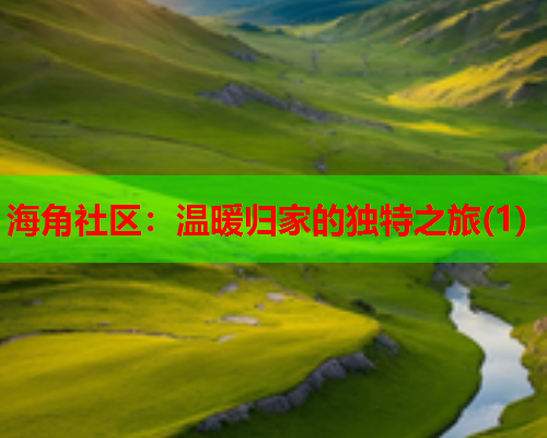 海角社区：温暖归家的独特之旅(1)